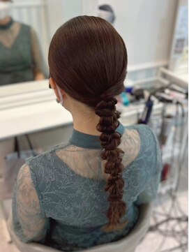 タイト編みおろし