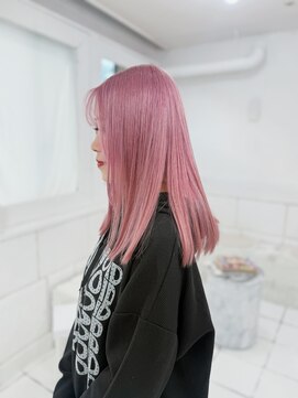 ネフ(NeF) ペールピンクカラー＆髪質改善トリートメント　/ ito