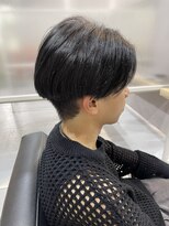 flou 髪質改善/エクステ/ブリーチ/メンズ/ヘッドスパ センターマッシュ