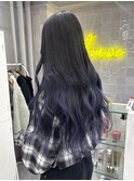 パープルシルバーグラデーション 【ayami】