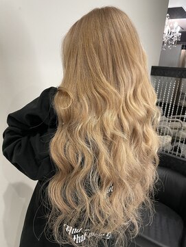 ヘアーデザイン ジェルム(Hair Design germe) プルエクステハニーベージュ #しのだスペシャル