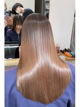 サンド 池袋(sand) 池袋 髪質改善 縮毛矯正 地毛風ストレートミディアム