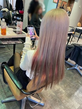 ステレオ ヘアデザイン 安城店(STEREO HAIR DESIGN) インナーカラー