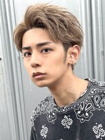 アーリー(Ali'i) リバースアップバング束感ショートスパイキーショートメンズ