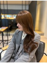 シュガソル 元町三宮(syugasol)&nbsp;着物ヘア/大人ガーリー/ダークアッシュ/似合わせカット/三宮元町