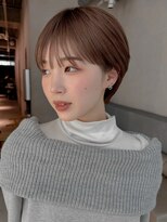 アンアミ オモテサンドウ(Un ami omotesando)&nbsp;【Unami】相性抜群のハイトーンカラーと丸みショート　MON