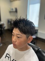 理容 うめむら スパイキーショート
