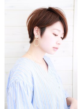 オーシャン(Ocean) [OCEAN Hair&Life]大人可愛い☆ベリーショート☆ネイビーカラー