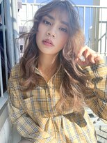 アルバム 銀座(ALBUM GINZA)&nbsp;大人ロング_アッシュブラウンネオウルフ外ハネボブ_7295