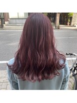 テトテ 天王寺店(tetote)&nbsp;甘めガーリー×ピンクブラウン×ウェーブ巻き