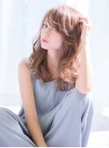 顔まわりレイヤー ラフなニュアンスウェーブ