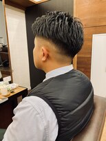 アイリーヘアデザイン(IRIE HAIR DESIGN)&nbsp;【IRIE HAIR赤坂】フェードスタイル×束感カット×アップバング