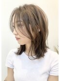 くびれミディアム☆ヘアイメチェン艶カラー