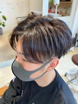 カルム ヘアー レーヴ(Calm hair reve) メンズセンターパート