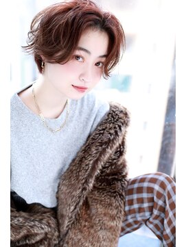 クラウドゼロ(Cloud zero) ピンクベージュハンサムショート【Cloud zero】