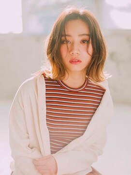 ワンダービューティーサノ(Wonder Beauty SANO) センターパート外ハネボブ