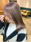 ほんのりピンクなグレージュカラー【菅野竜矢】