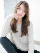 アルバハナレ 横浜(αlba HANARE) 関内/髪質改善/ミルクベージュでゆるふわ3Dレイヤー♪a