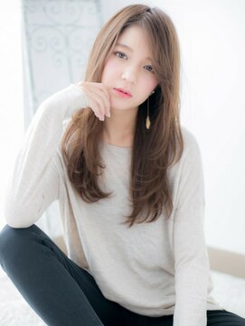 アルバハナレ 横浜(αlba HANARE) 関内/髪質改善/ミルクベージュでゆるふわ3Dレイヤー♪a