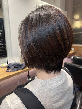 ブリング バイ スノードロップ 吉祥寺(BRING by Snowdrop) 前髪/マチルダボブ/ピンクベージュ/インナーグレージュ/吉祥寺