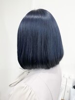 アトレ(attrait)&nbsp;☆*ブリーチ1回 ネイビーブルーカラー*☆