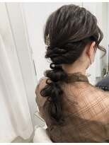 トリコ ショップアンドヘアサロン(tricot shop hair salon) お呼ばれヘアセット♪yu