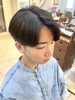 テトラ バイ ネオリーブ 横浜西口店(tetra by neolive)&nbsp;メンズカット サラっとセンターパート
