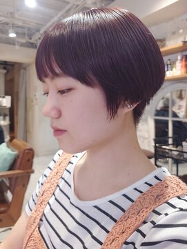 ラボヌール ヘアー エクラ(La Bonheur hair eclat) ベリーショート☆