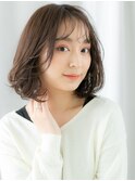 ミストバング小顔ツヤ髪ウェットふわミディh小山20代30代40代