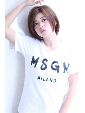 オーロ(ORO) 大人可愛いボブ