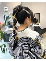 ミライフ(mlife)&nbsp;・high pony tail arrange