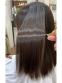 髪質改善ストレート