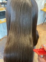 ジーナ 船橋(Zina)&nbsp;髪質改善＊ロングレイヤーグレーベージュ＊美髪【Zina船橋】