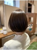 あごラインボブ