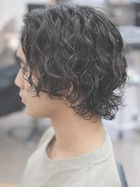 ユノ(juno)&nbsp;メンズミディアムパーマ　スパイラルパーマ　ボブパーマ