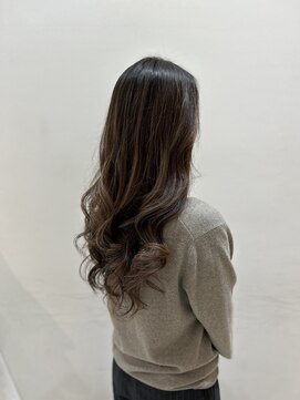 ヘアーライズ 池袋東口店(hair RISE) 全体ハイライトかなり抑えめ白髪ぼかしハイライトWカラー