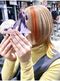 にじさんじ 風楽奏斗 ケアブリーチ ウルフカット ベージュ
