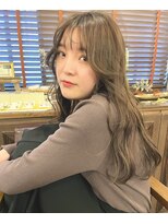 hairLux・天王・三ヶ日・ブリーチ無しのアッシュカラー
