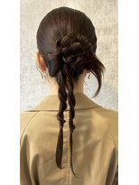 スタイル 横浜(STYLE)&nbsp;結婚式お呼ばれカチモリ／ヘアセット/タイト/アレンジ