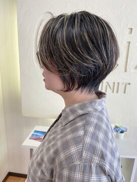 アルファレイズ ヘア ユニット(alphareiz hair unit) 白髪ぼかしの大人ハイライト