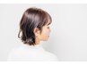【美シルエット】カット＋艶トリートメント￥6600（80分)