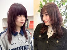 お洒落ハイレイヤー/軽いハッシュカット/くびれウルフも人気！