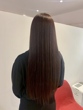 ルルバイアズール 草加店(LULU by azule) 髪質改善カラー,ピンクブラウン,ツヤカラー【草加】