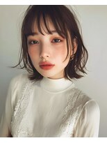 ケイバイミシェリー(kei by misherry)&nbsp;大人ヘルシーボブスタイル☆チョコレートブラウン×ショート