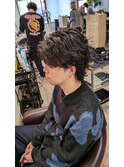 センターパート×サーフカール