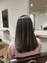 オーダイム(ou' dime)&nbsp;エアタッチバレイヤージュグレージュケアブリーチ