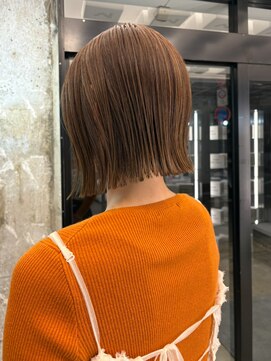 ノエロク 岐阜(noe rok) 切りっぱなしボブ/韓国/ボブ/髪質改善/縮毛矯正/岐阜s32