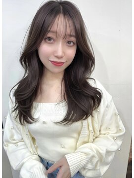 レイラバイアフロート 吉祥寺(Lila by afloat) レイヤーカット/くびれヘア/グレージュ/ラベンダーグレージュ