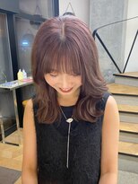 ミリ(mm)&nbsp;10代20代30代暖色カラーボルドーカラー髪質改善仙台韓国前髪