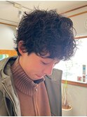 メンズパーマ/スペインカール/癖毛パーマ/メンズヘア